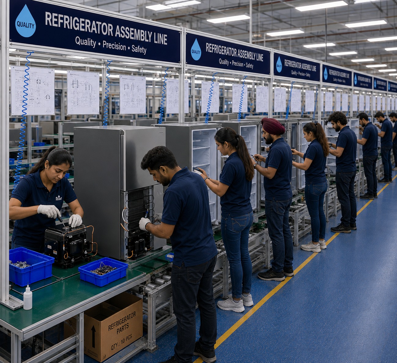 Refrigerator Assembling Service
